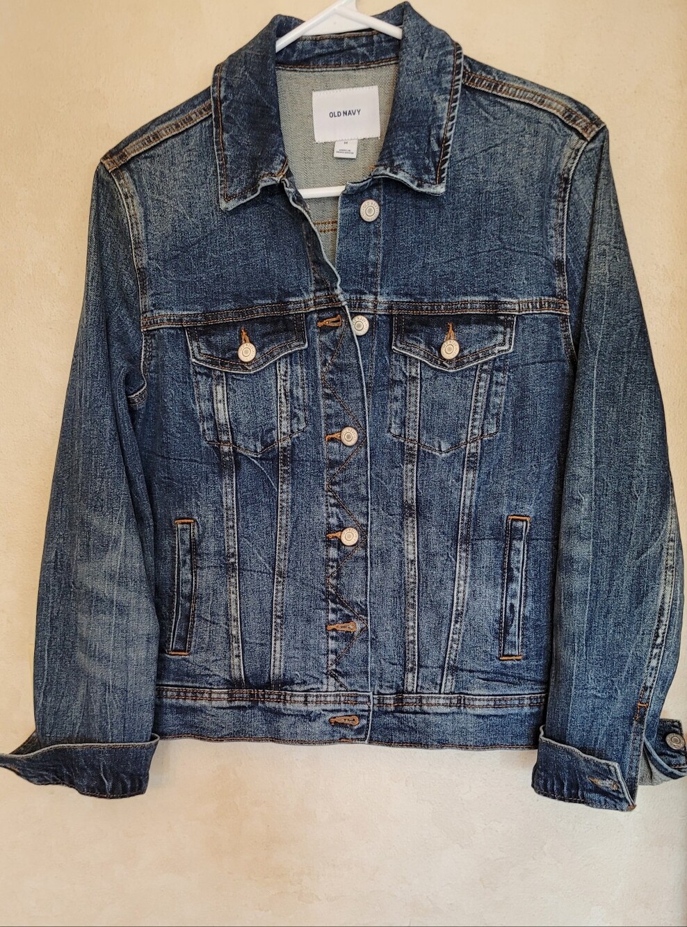 Jean Jacket From Old Navy "Best Denim Wash"  Medium